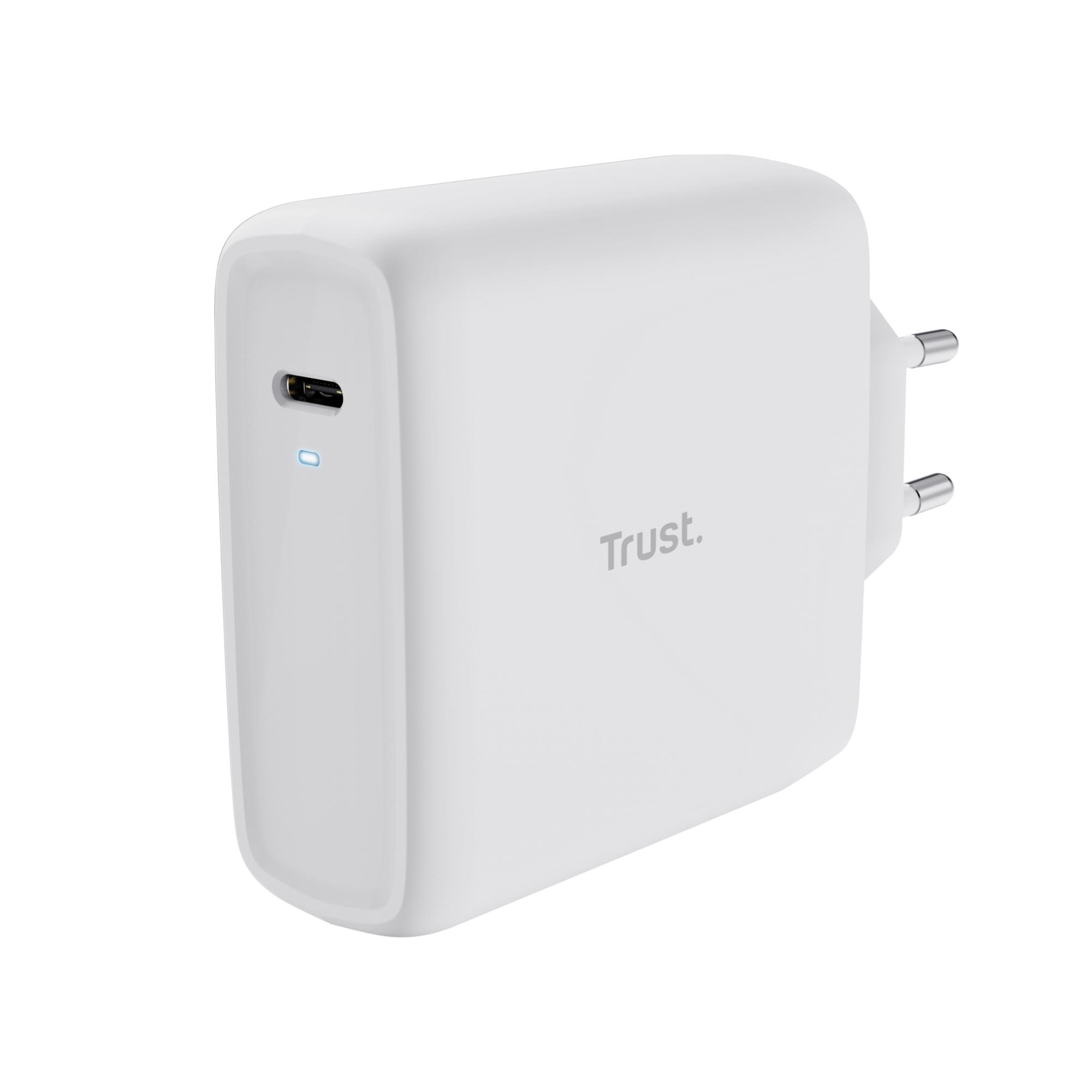 Tīkla lādētājs TRUST Maxo 100W USB-C balts