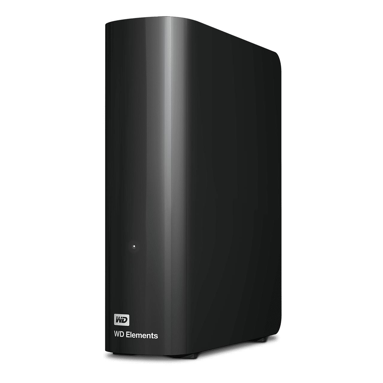 Ārējais cietais disks WESTERN DIGITAL Elements Desktop 22TB USB 3.0 melns