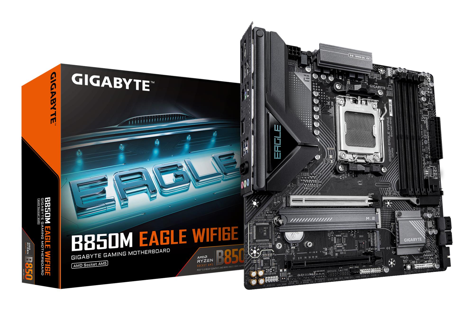 Mātesplate GIGABYTE AMD B850 SAM5 Micro-ATX DDR5 4 sloti