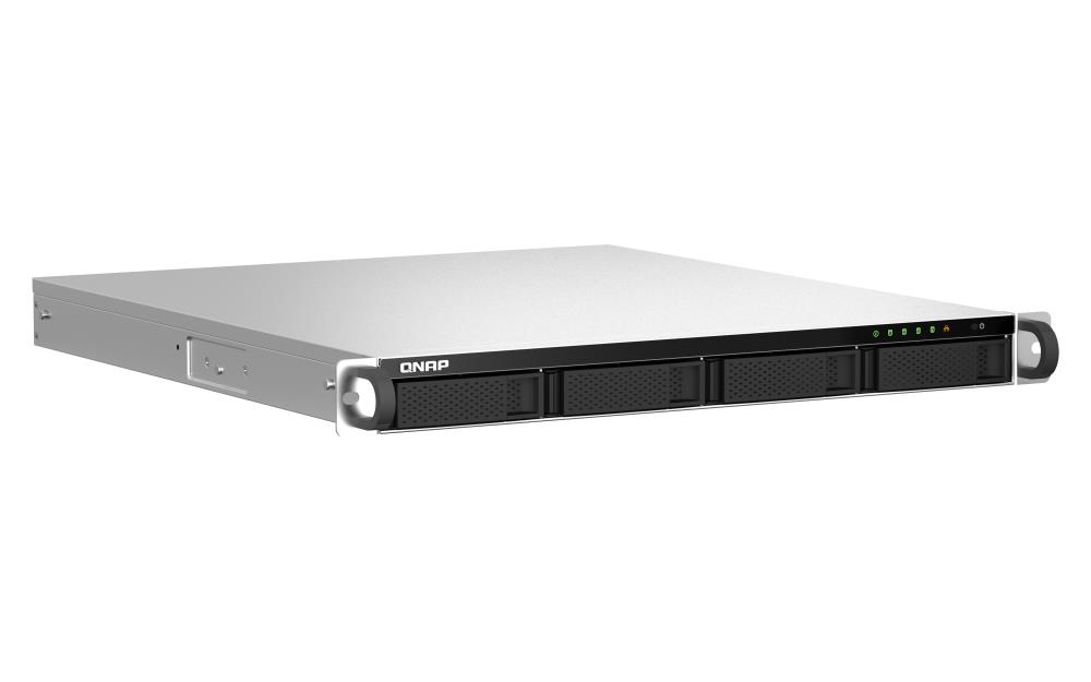 QNAP TS-464U-8G tīkla krātuve 4 vietu 1U Rack