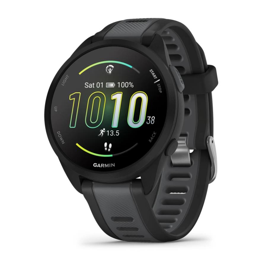 Garmin Forerunner 165 melns viedpulkstenis