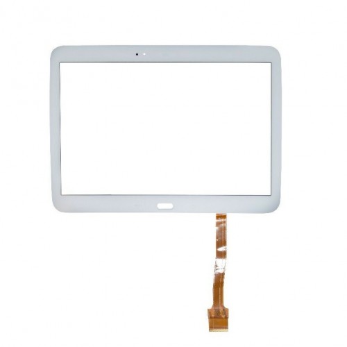 Touchscreen Saderīgs ar Samsung P5200 / P5210 / P5220 Tab 3 10.1'' Balts HQ