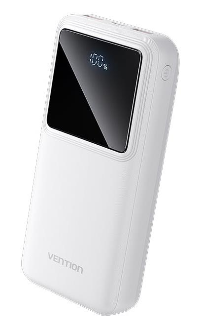 Vention portatīvais lādētājs 20000mAh, 22.5W, balts