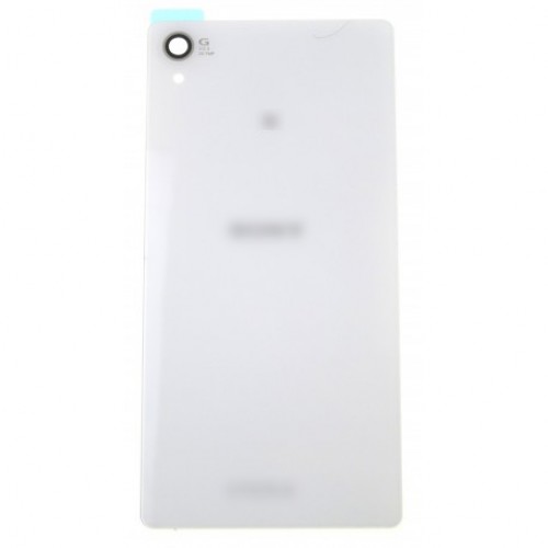 Back Cover Compatible With Sony Xperia Z2 D6503 with sticker White HQ
