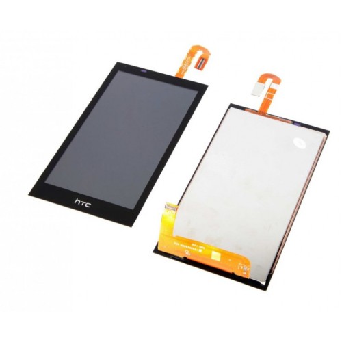 LCD Displejs Saderīgs ar HTC Desire 610 Melns HQ