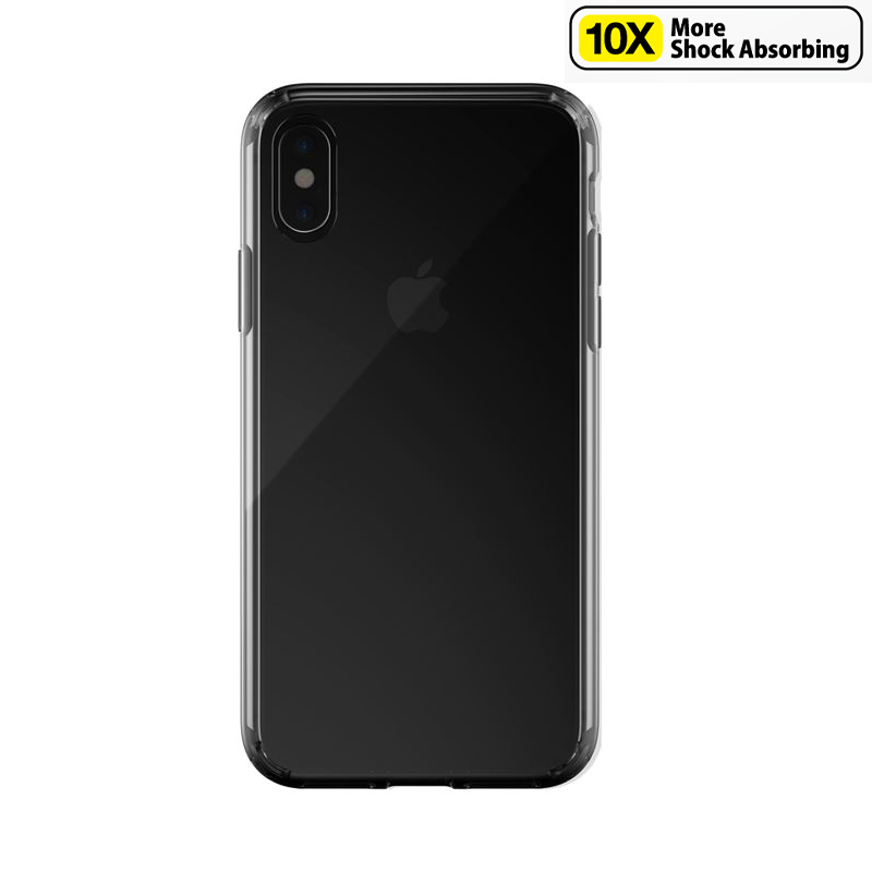 Just Mobile Tenc Air maciņš iPhone Xs / X (Crystal melns)