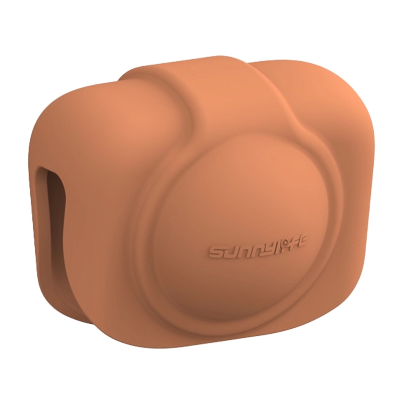 Sunnylife SG034 silikona objektīva vāciņš OSMO 360 (oranžs)