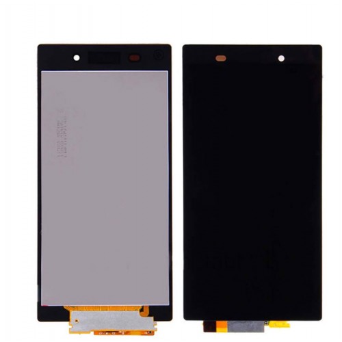 LCD Displejs Saderīgs ar Sony Xperia Z1 C6903 Melns HQ