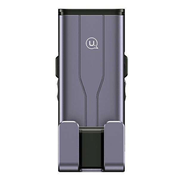 USAMS Turētājs priekš ventilācijas reste metāla gravitācijas pelēks