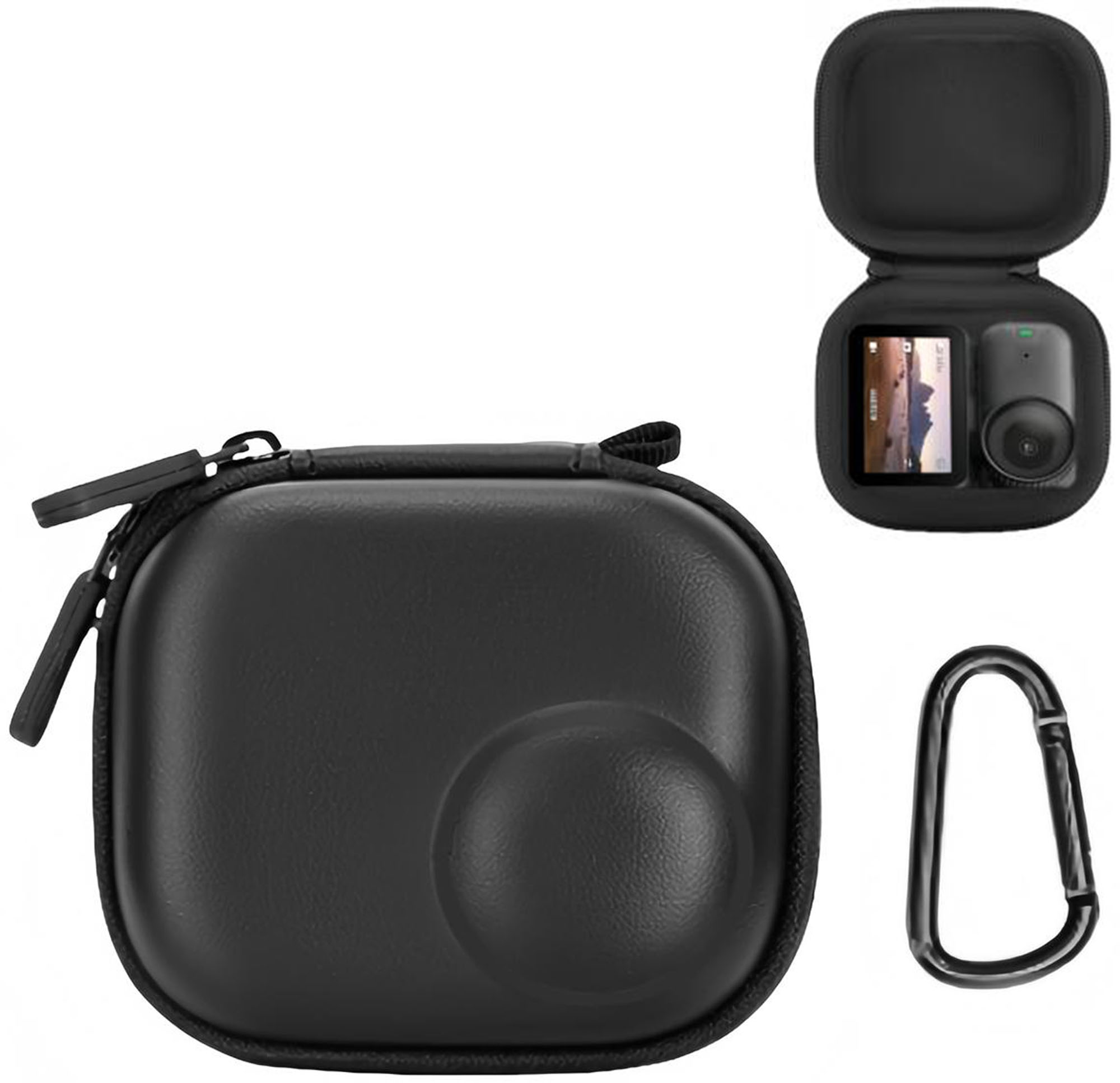 EVA PULUZ cietais mini maciņš DJI Osmo Nano (melns)