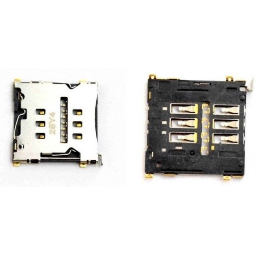 SIM Card Socket / Contacts Saderīgs ar LG E960 Nexus 4 Original