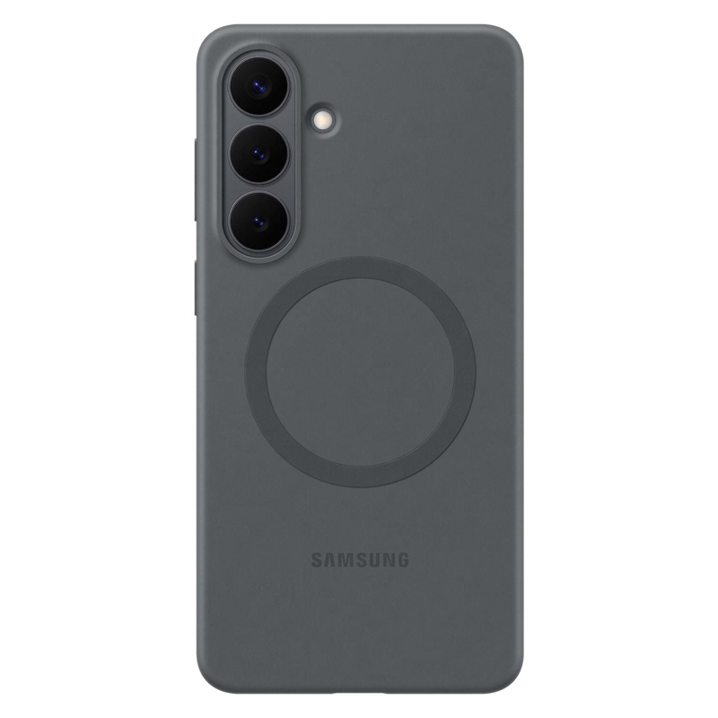 Samsung Silicone Magnet maciņš Samsung Galaxy S26+, saderīgs ar MagSafe - melns