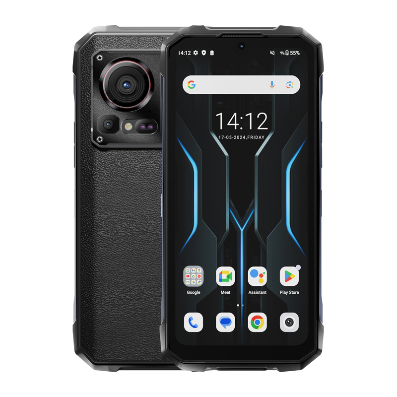 HOTWAV Hyper 7 Pro viedtālrunis (melns)