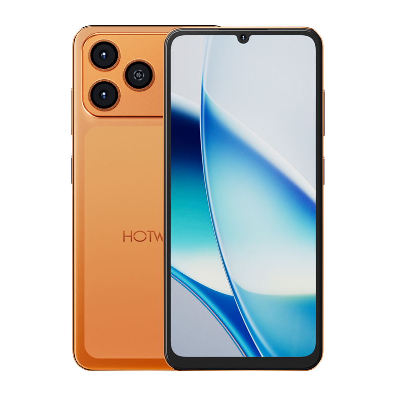 HOTWAV A17 Pro Max viedtālrunis (oranžs)