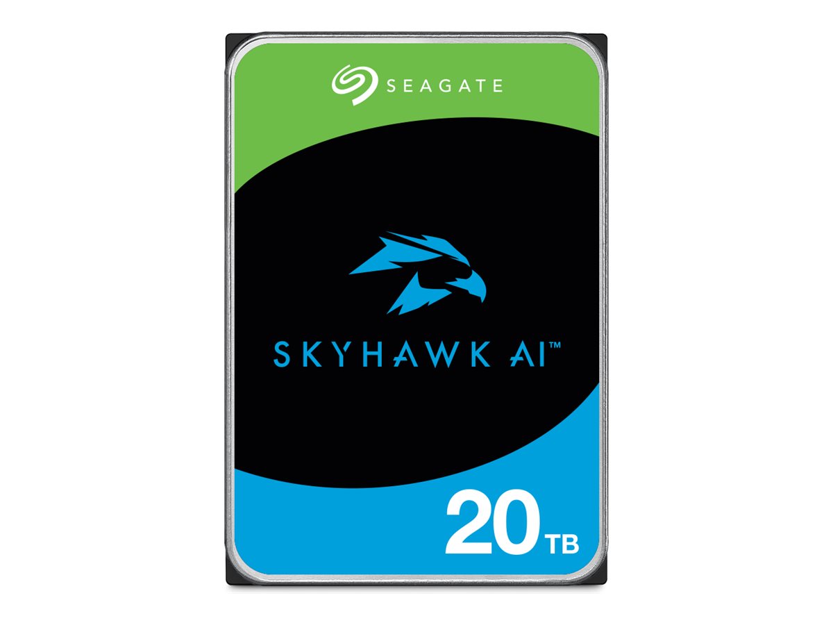 Seagate Skyhawk AI 20TB cietais disks SATA 6Gb/s