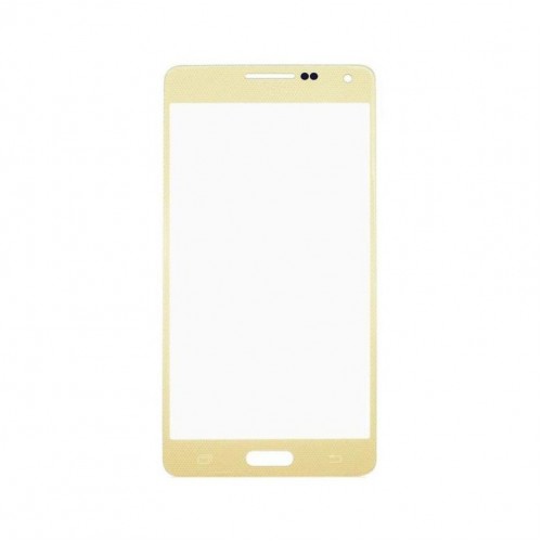 Outer Screen Glass Saderīgs ar Samsung A500 A5 Melns HQ