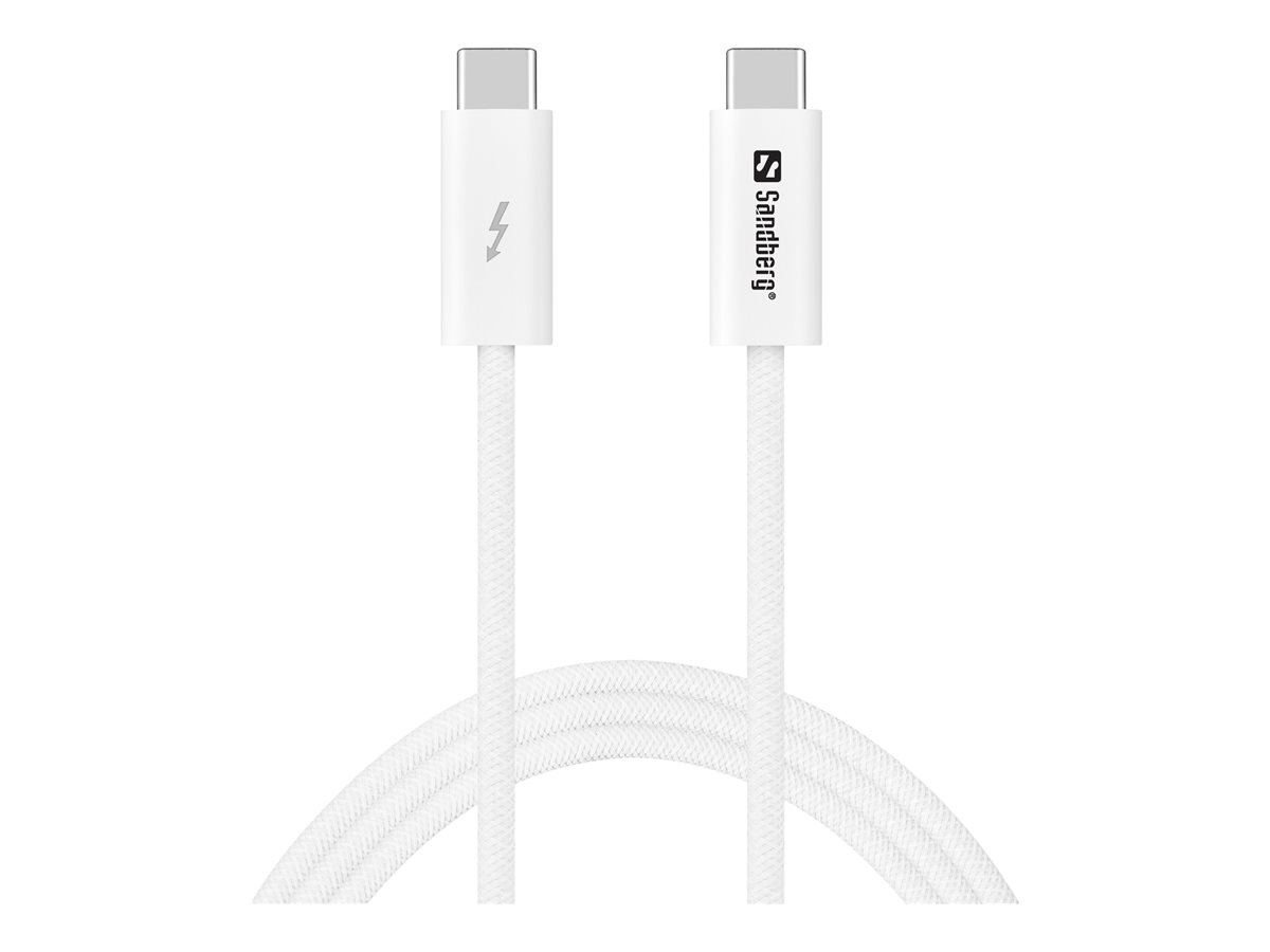 SANDBERG USB-C>C USB4 240W+40Gbps 1M