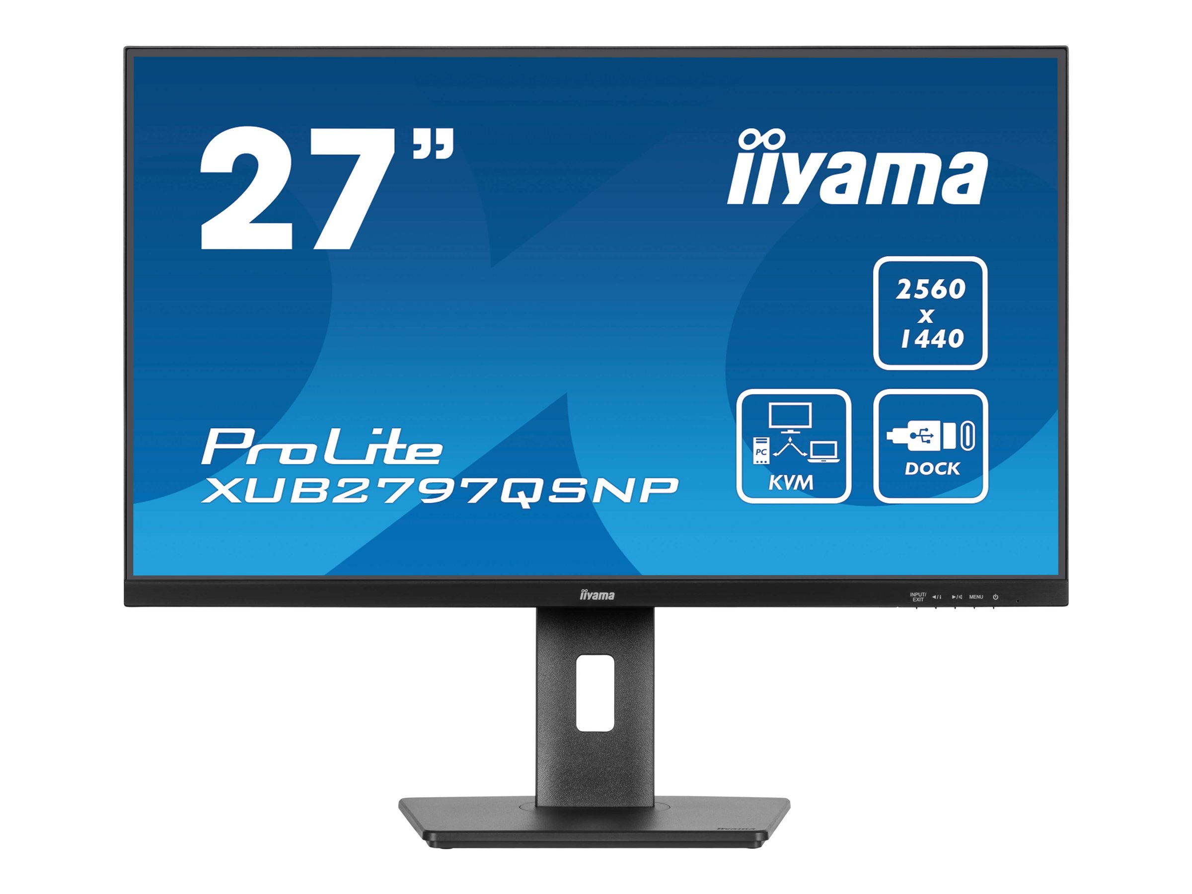 IIYAMA XUB2797QSNP-B1 27 collu IPS WQHD monitors