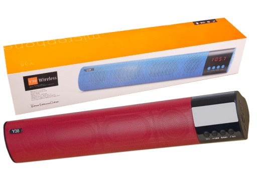 BLUETOOTH skaņas josla skaļrunis Y38 10W AUX MICRO SD