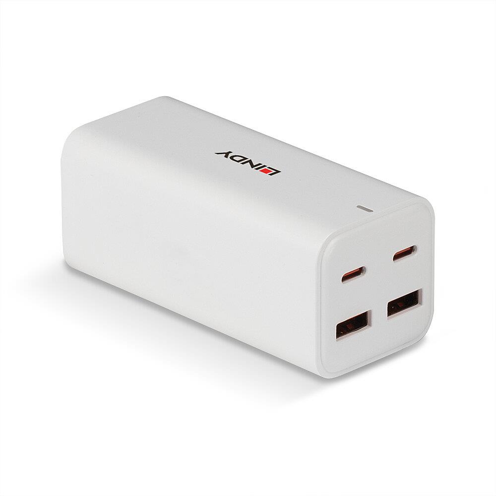 USB lādētājs 4 porti 100W 73441 Lindy