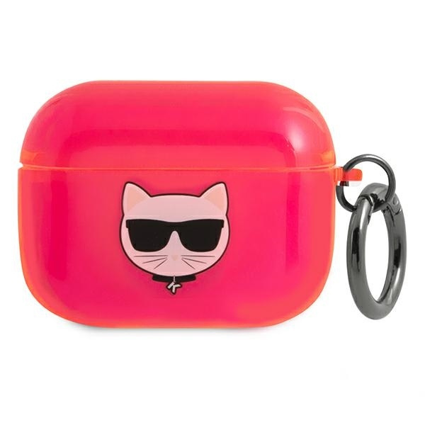 KARL LAGERFELD KLAPUCHFP AIRPODS PRO maciņš rozā/rozā CHOUPETTE