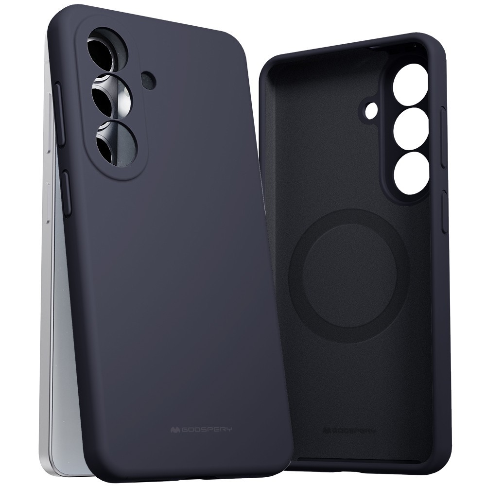 Maciņš Mercury Pure Magsafe silikona Samsung A376 A37 5G tumši zils