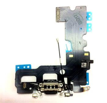 CONNECTOR SOCKET TAPE CHARGING MICROPHONE IPHONE 7 pelēks