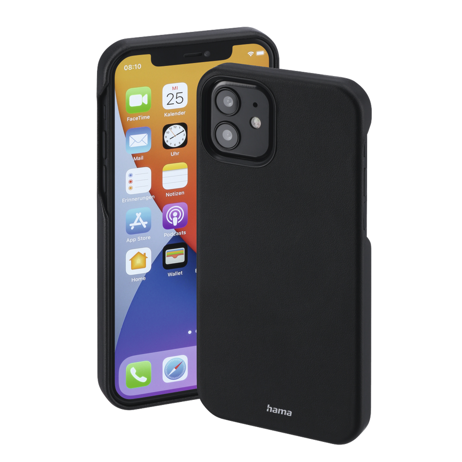 HAMA MAGSAFE FINEST SENSE maciņš IPHONE 12/12 PRO melns 00196788