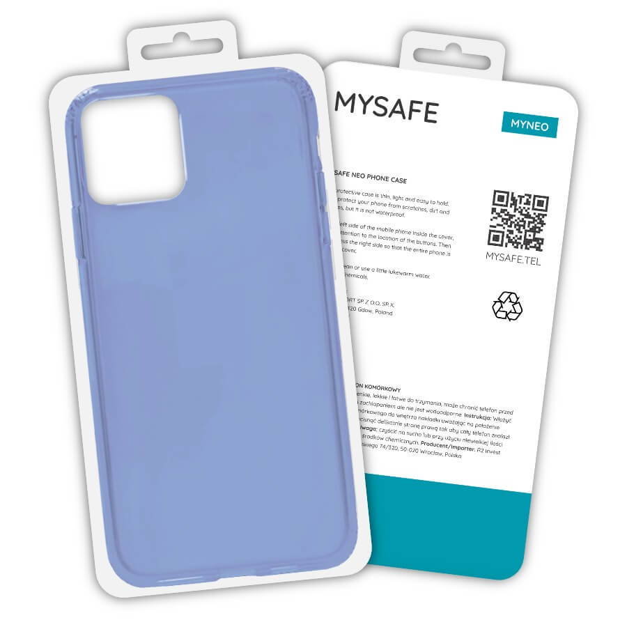 MYSAFE Maciņš NEO IPHONE 12 PRO MAX violets BOX