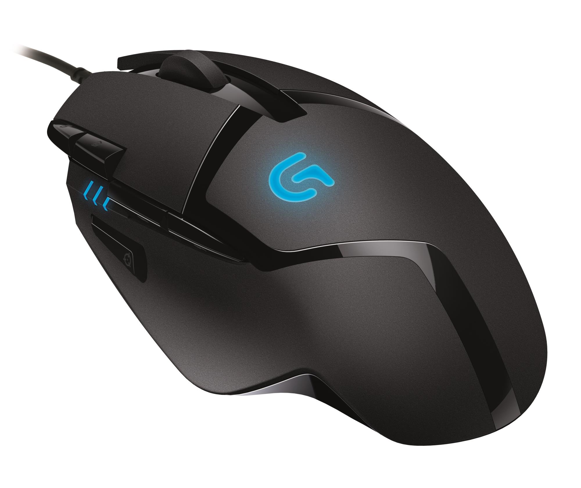 Pele LOGITECH G402 melna USB optiskā