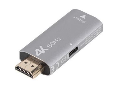Lanberg HDMI -> DisplayPort 4K adapteris