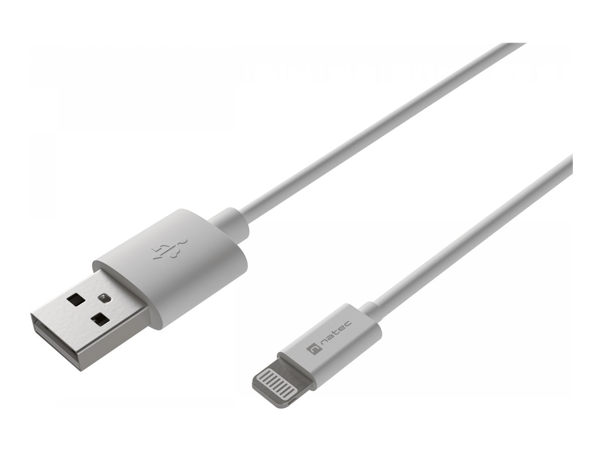 NATEC Prati kabelis Lightning uz USB-A M/M 2m