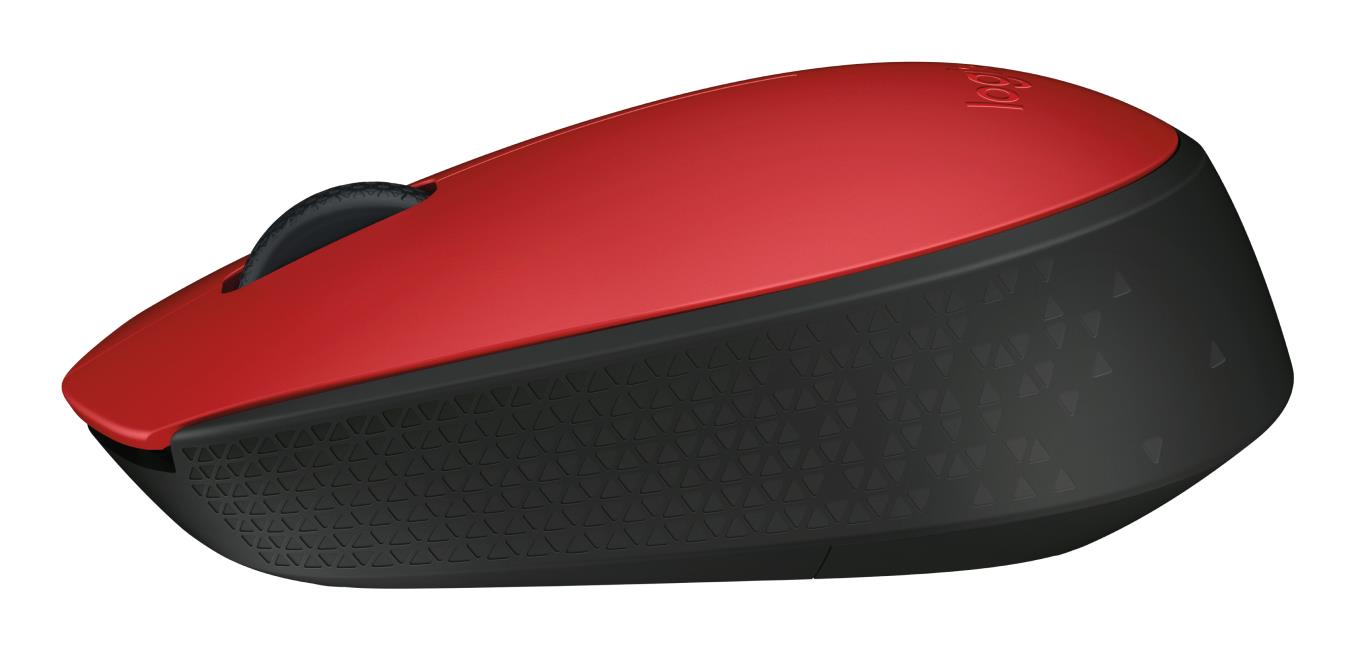 Bezvadu optiskā pele Logitech M171 sarkana