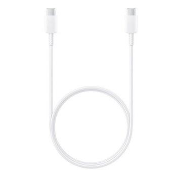 CABLE SAMSUNG USB TYP-C TO USB-C EP-DA705BWE 1M balts BULK