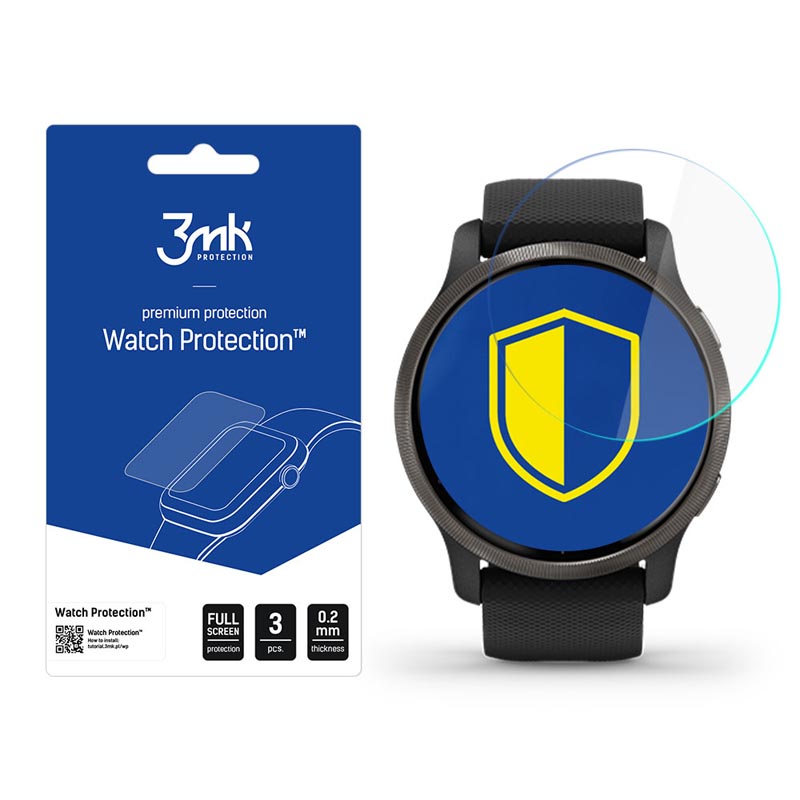 Pulksteņa aizsardzība Garmin Venu 2 Plus - 3MK Watch Protection v. ARC+