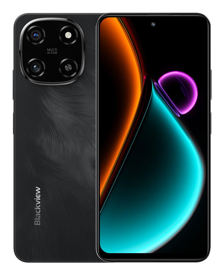 Blackview Color 6 16/256GB melns mobilais tālrunis