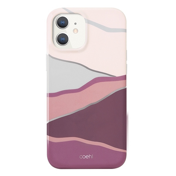 UNIQ maciņš Coehl Ciel iPhone 12 mini 5,4" rozā/sunset rozā