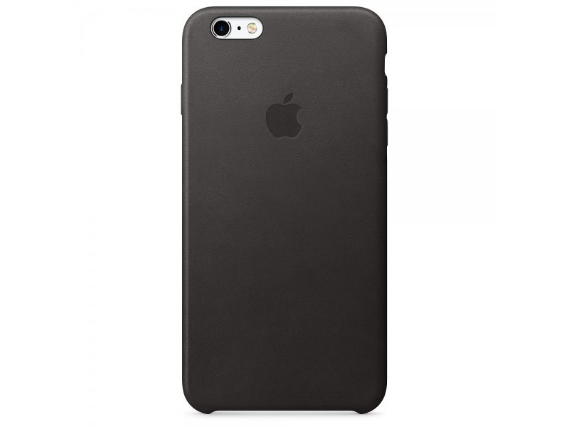 APPLE ādas maciņš IPHONE 6S/6 PLUS MKXF2ZM/A melns atvērts iepakojums