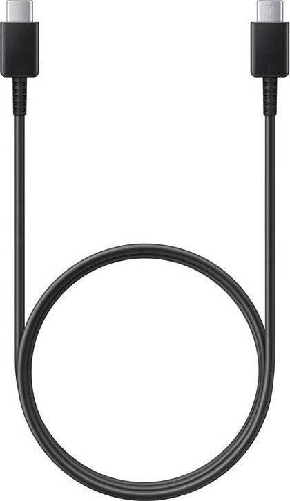 CABLE SAMSUNG USB-C TO USB-C 1M EP-DA705BBE melns BULK