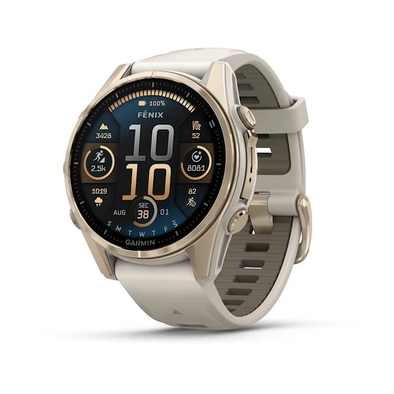 Viedpulkstenis Garmin Fenix 8 Sapphire Soft Gold