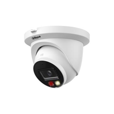 Melna Dahua HDW3849QM-S-IL-0280B-B 8 MP kupolveida IP tīkla kamera