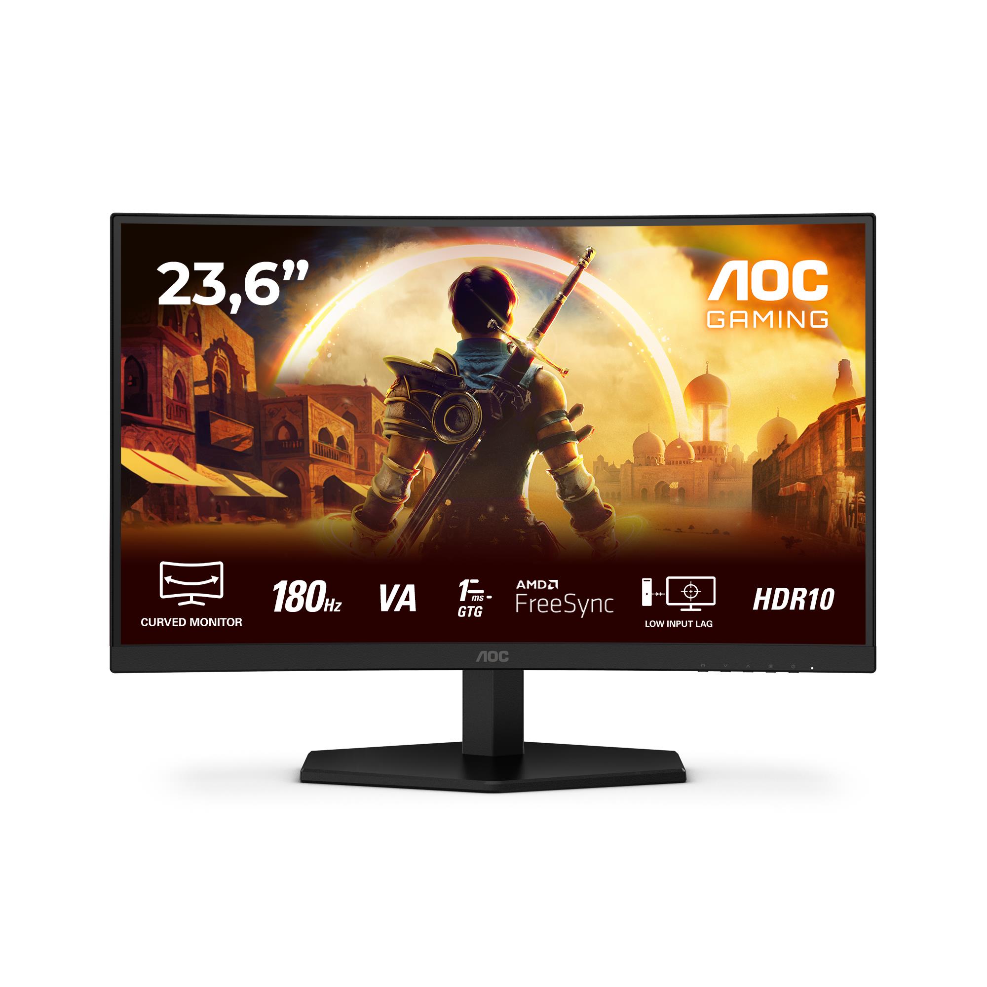 Monitors AOC 23.6" 1920x1080 Full HD LED izliekts