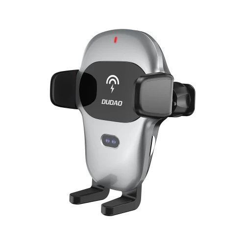 Auto turētājs Dudao "F20xs" Pelēks (Bezvadu charging 15W) (Not magnetic / Air Vent Grille)