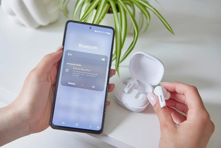 Intenso Buds Pro T500HAE austiņas, baltas