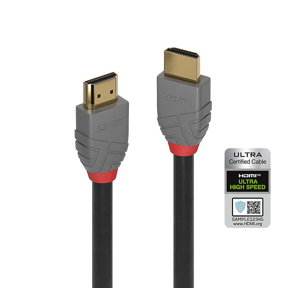 Lindy HDMI-HDMI kabelis 2m Anthra