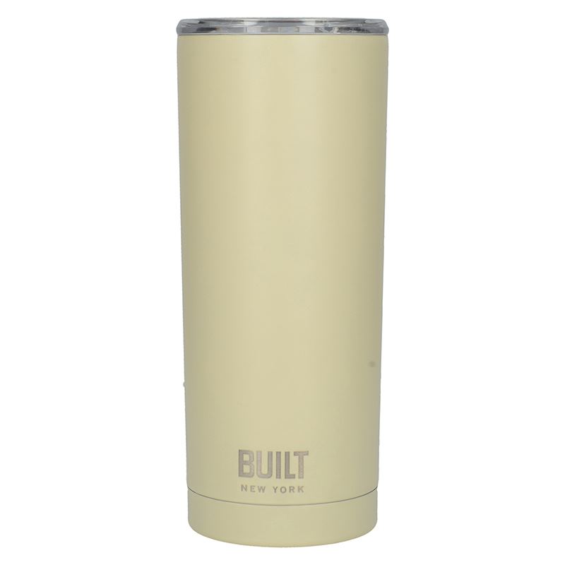 BUILT vakuuma termokrūze, 20 oz, vaniļas krāsā