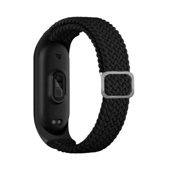 Beline Siksniņa Mi Band 3/4 Textile melns