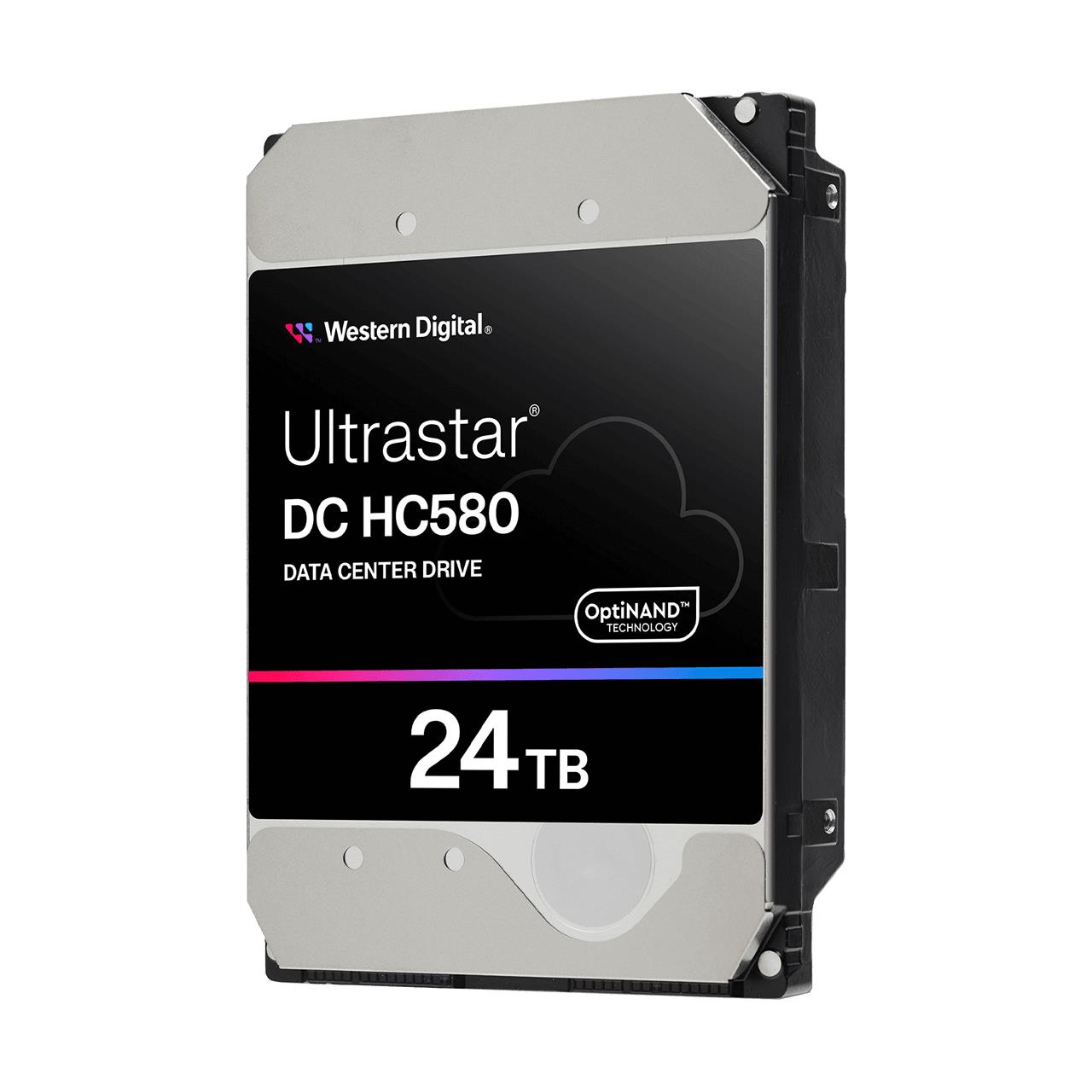 Cietais disks WESTERN DIGITAL ULTRASTAR DC HC580 24TB SATA 512MB 7200rpm 3,5"