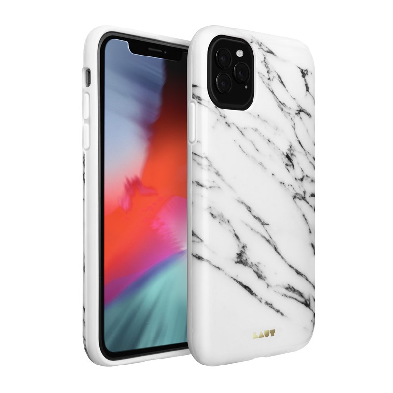 Laut Huex Elements - Cover iPhone 11 Pro Max (Marble balts)