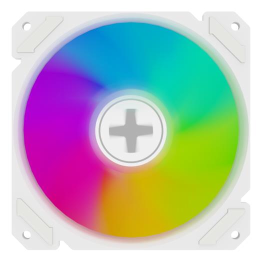 Korpusa ventilators 120mm PWM ARGB balts Xilence XF066